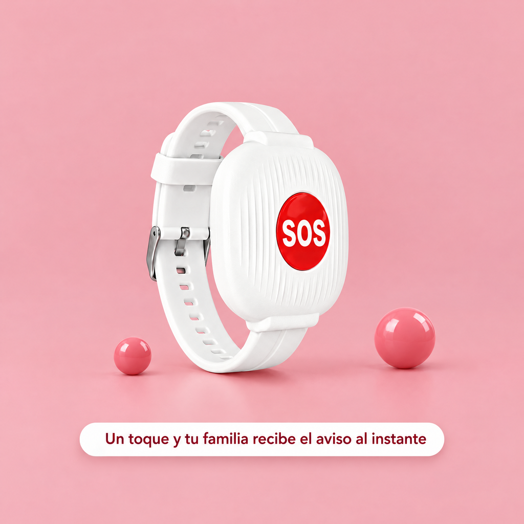 Anuncio pulsera SOS SafePulse